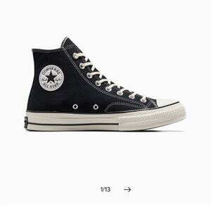 Chuck 70 Hi Tops - Converse BLACK - men’s 5.5/women’s 7.5